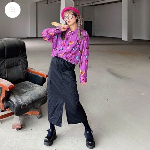 Black Platform Mary Jane Shoes Juice Park - Picture 15 of 16